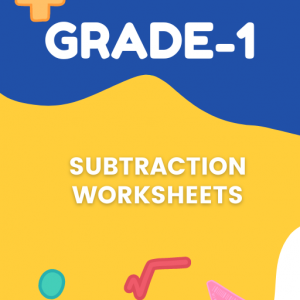 Subtraction: 1st Grade Math Worksheet