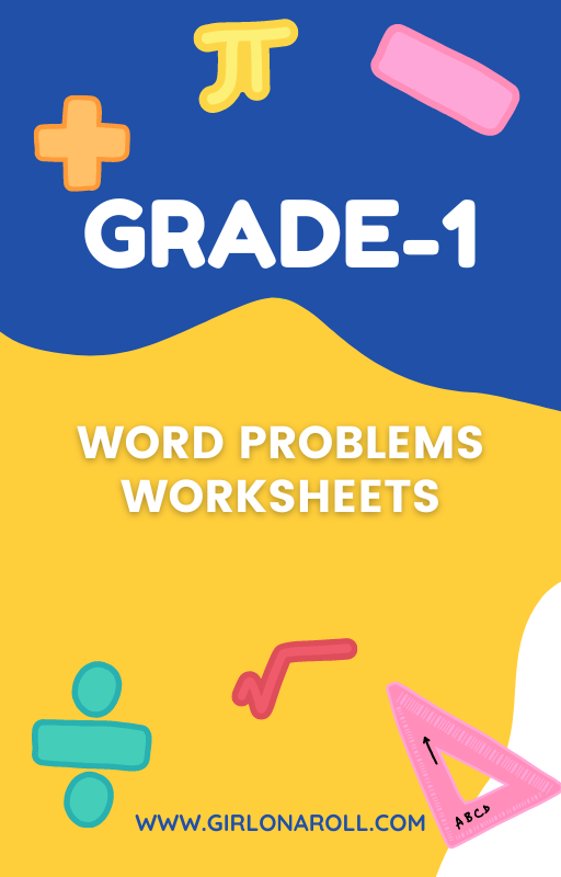Word Problems: 1st Grade Math Worksheet